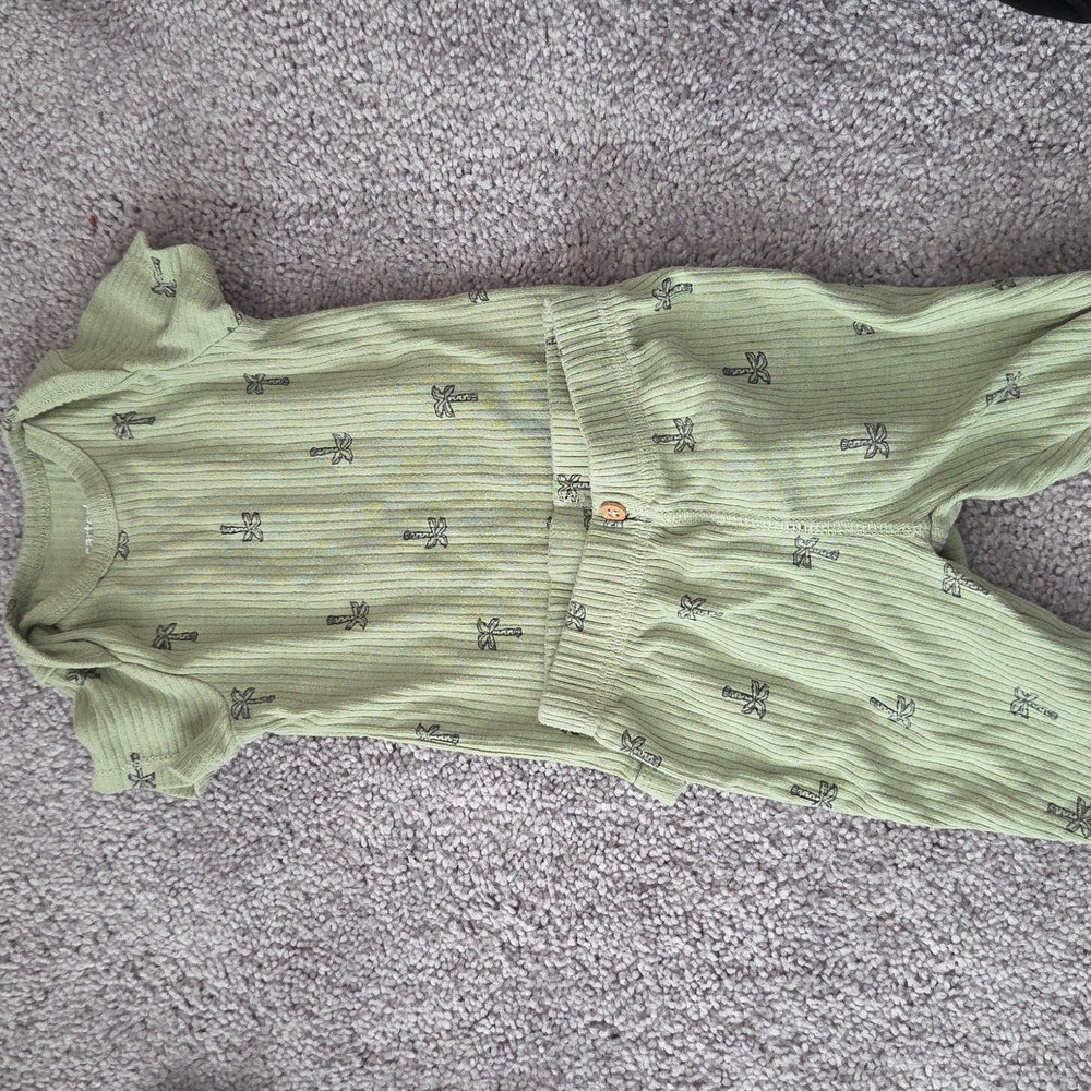 36 Piece Bundle Carters, Huggies, Cloud Island Pants, Joggers, Onesies Sleepers, - Picture 9 of 15